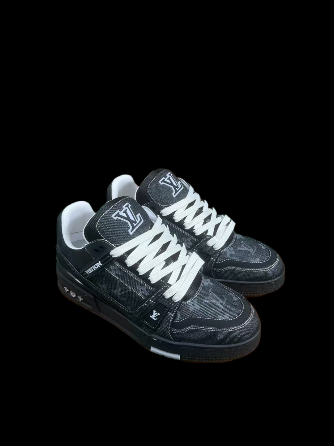 LV Trainers ‘Black Denim’