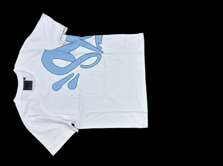 Syna World Short & Tshirt Set Lightblue/White