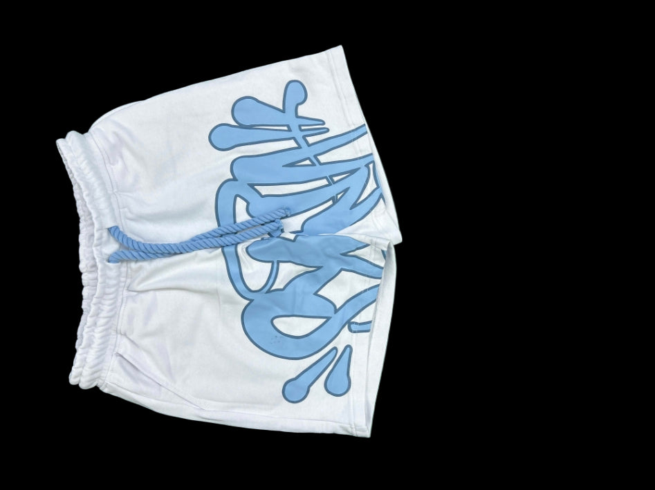 Syna World Short & Tshirt Set Lightblue/White
