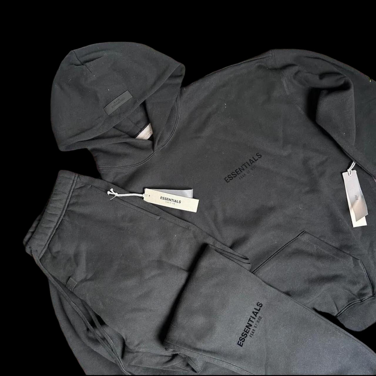 Essentials SS22 Short & T-Shirt Set Black