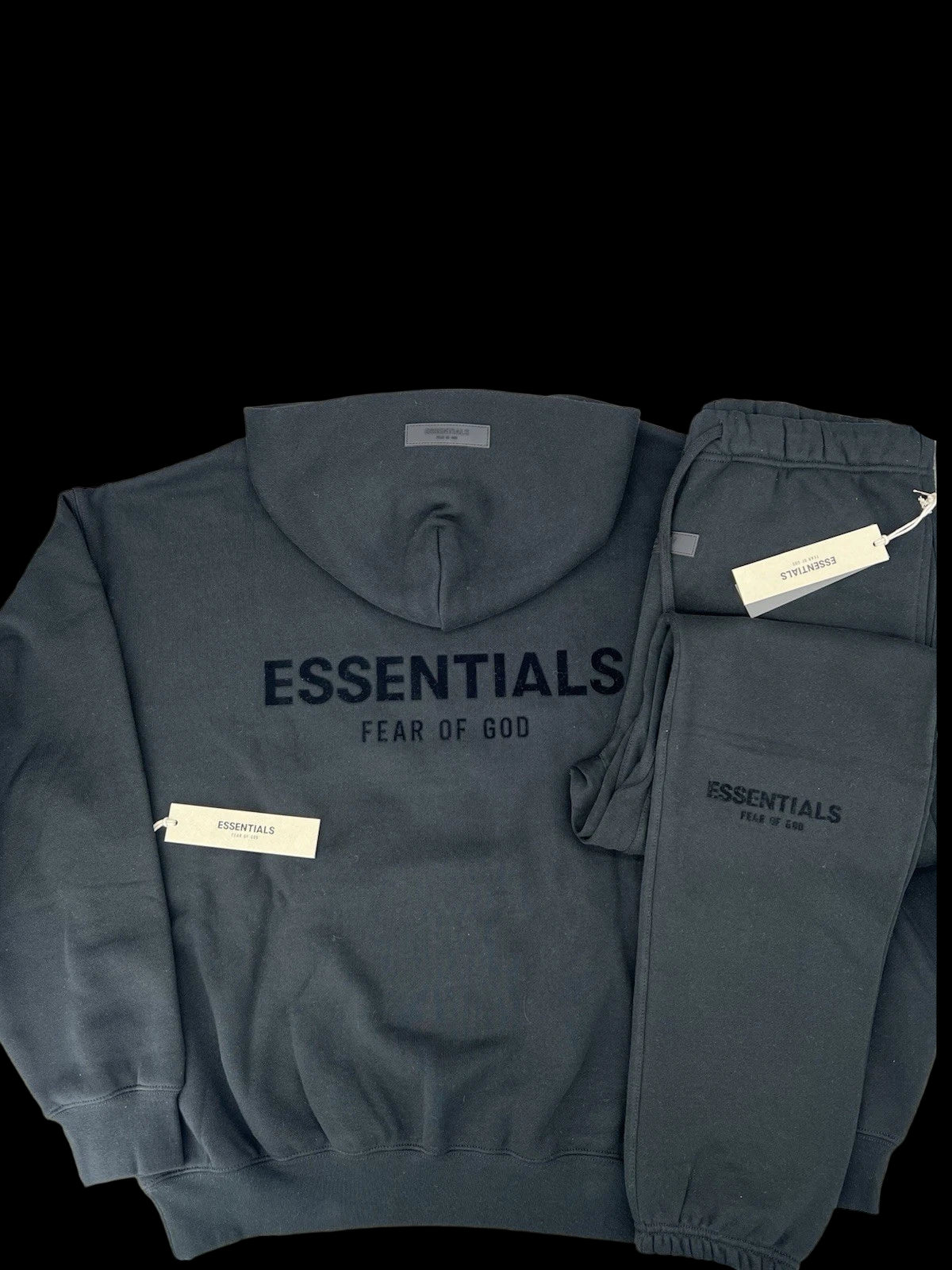 Essentials SS22 Short & T-Shirt Set Black