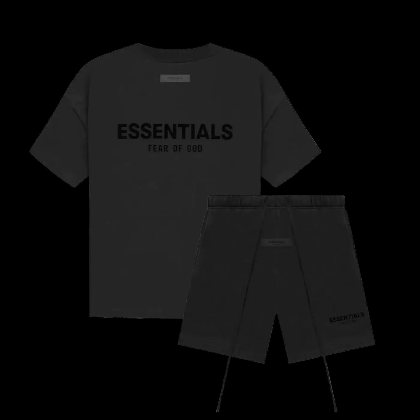 Essentials SS22 Shorts & T-Shirt Set Wash Black