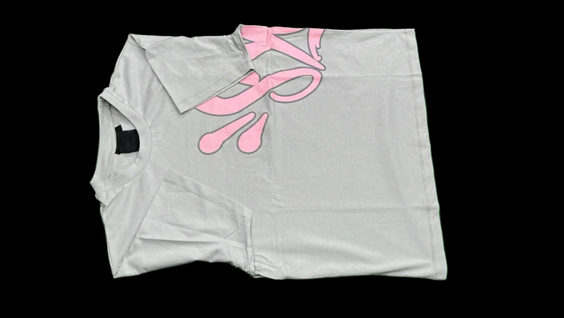 Syna World Short & Tshirt Set Pink/Grey